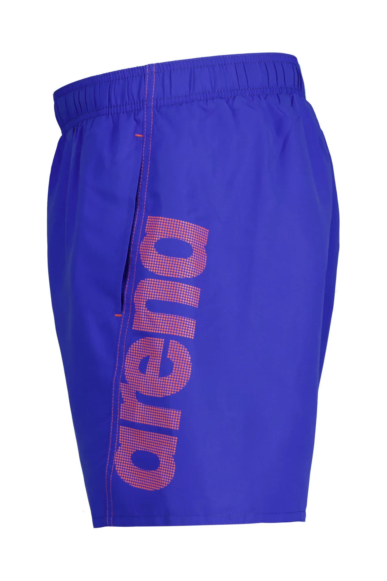 Badeshorts mit Logoprint