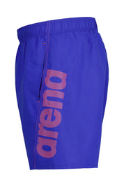 Badeshorts mit Logoprint