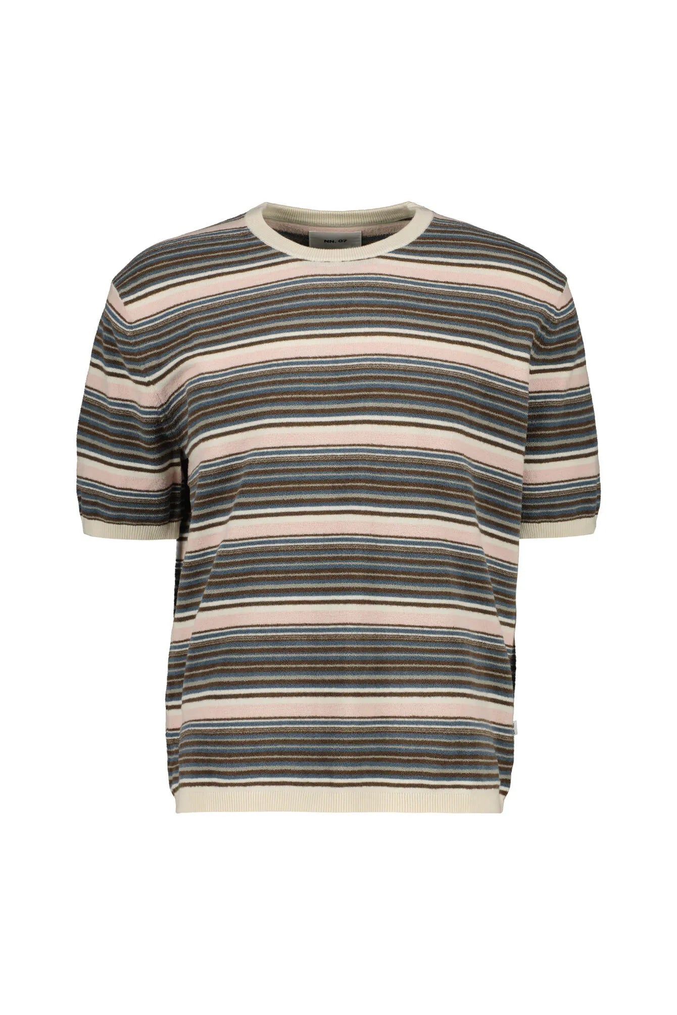 T-Shirt DANNY aus Chenille-Jersey