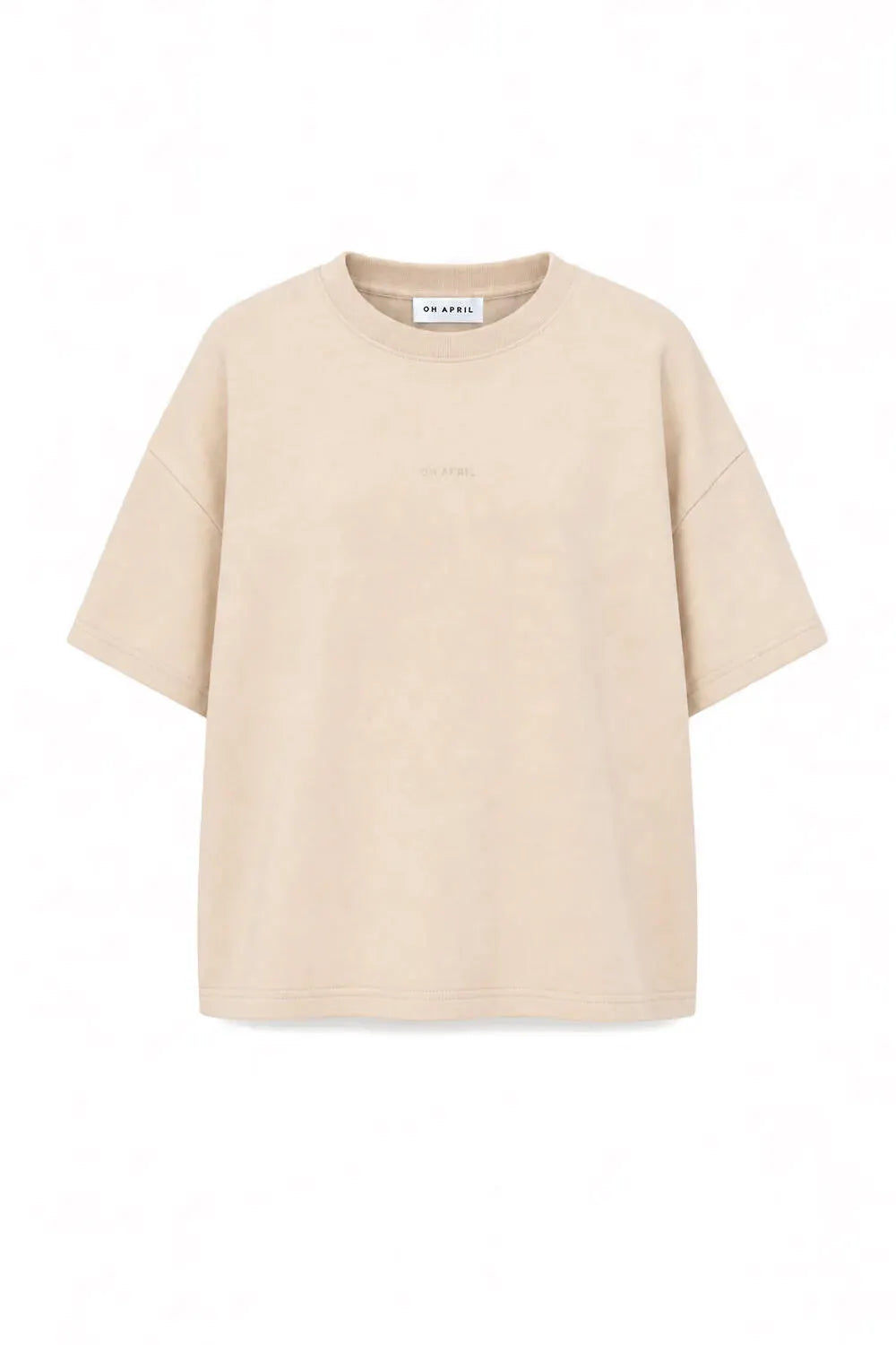 Kurzarm-Sweatshirt KARO Oversized Fit
