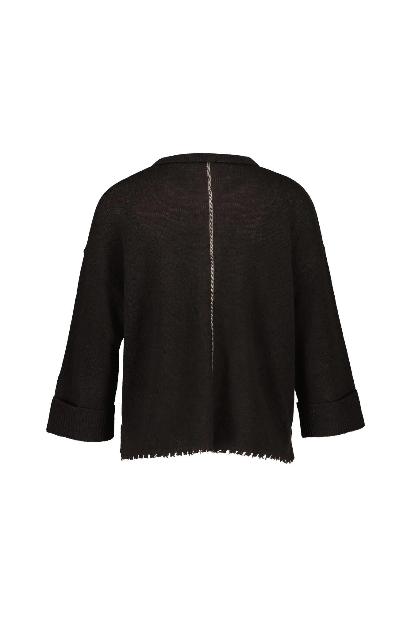 Overshirt aus Kaschmir-, Baumwollmix