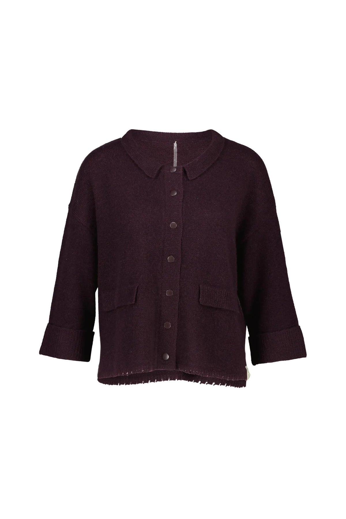 Overshirt aus Kaschmir-, Baumwollmix
