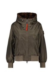 Bomberjacke TRIENT mit Kapuze