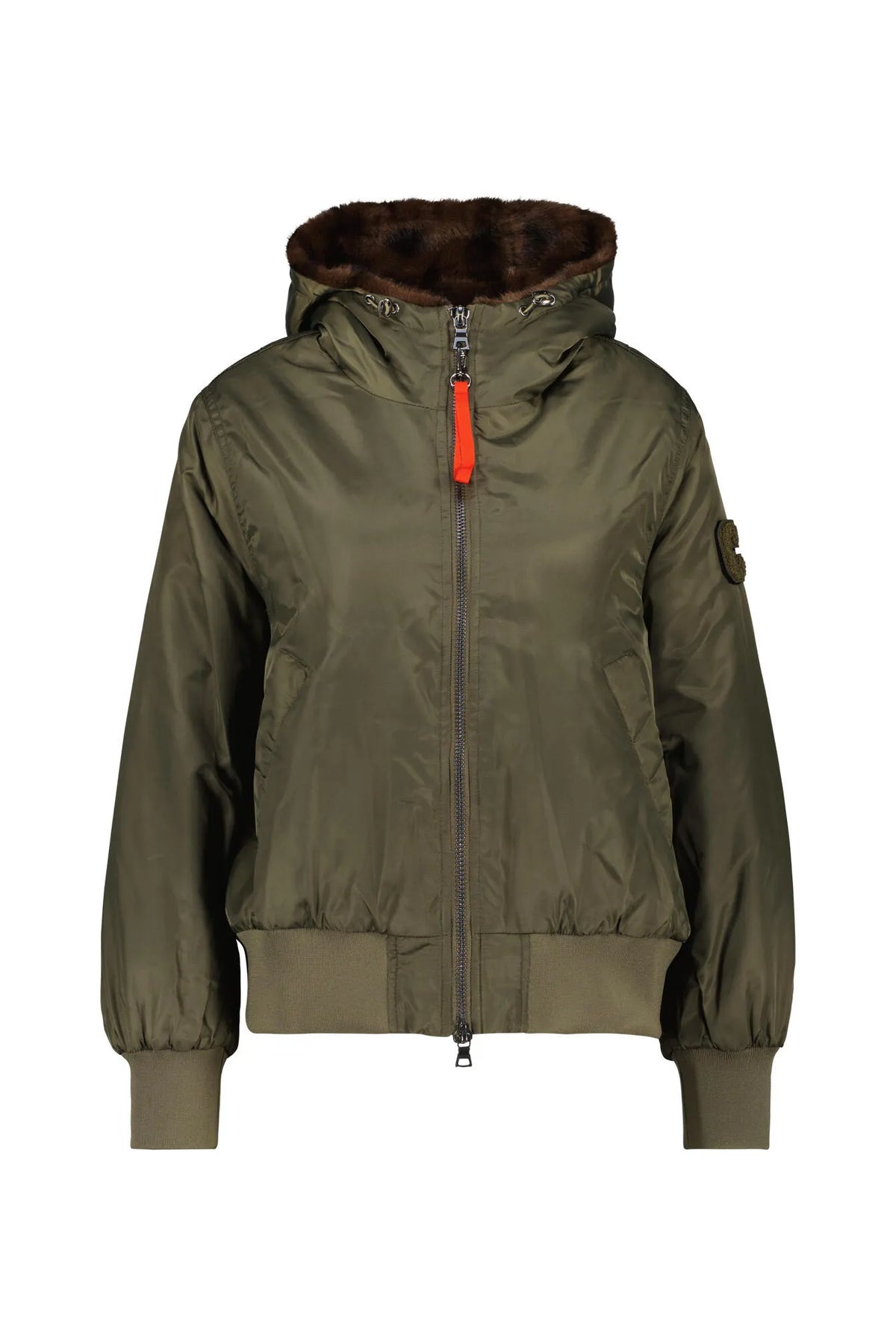 Bomberjacke TRIENT mit Kapuze