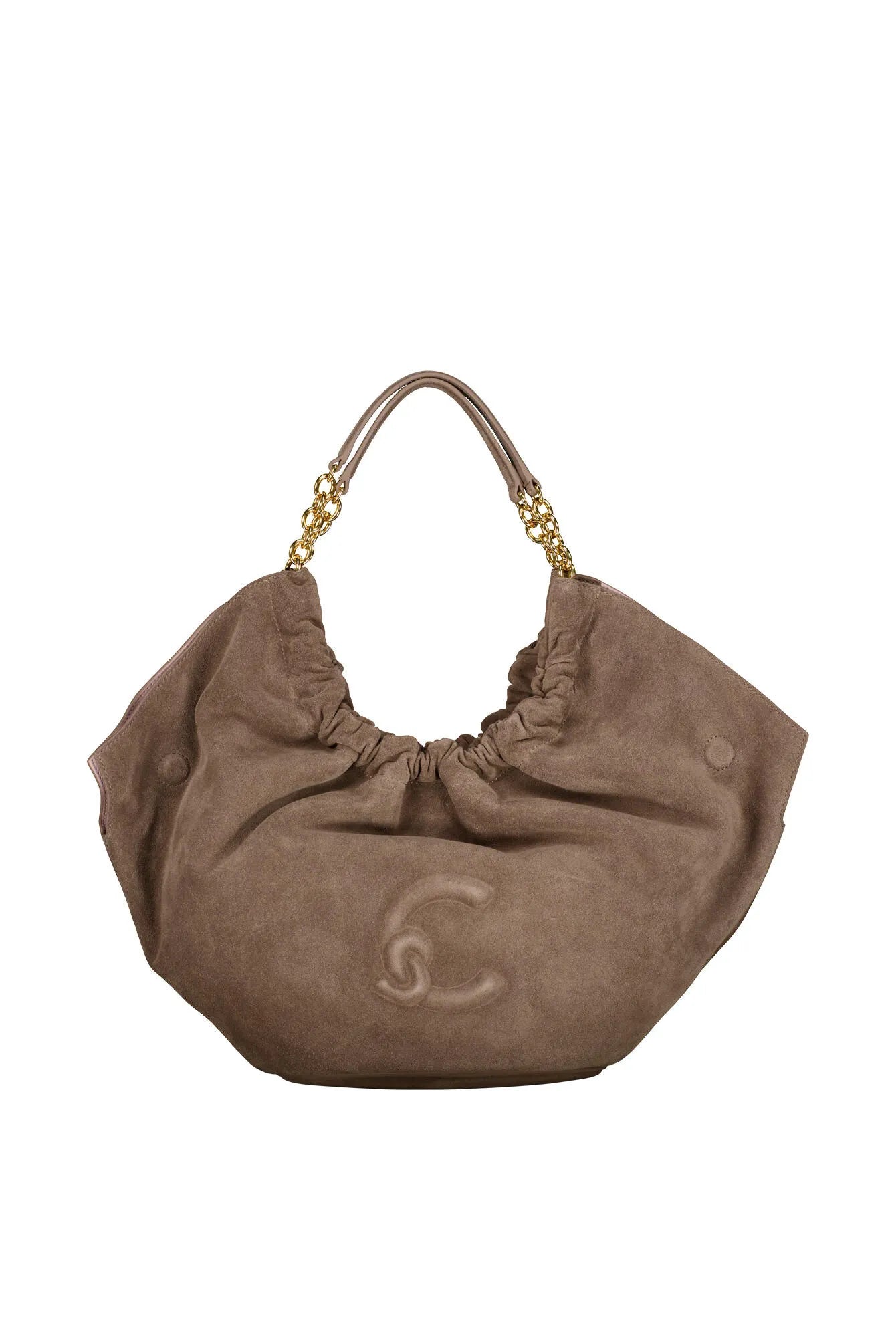 Schultertasche aus Leder
