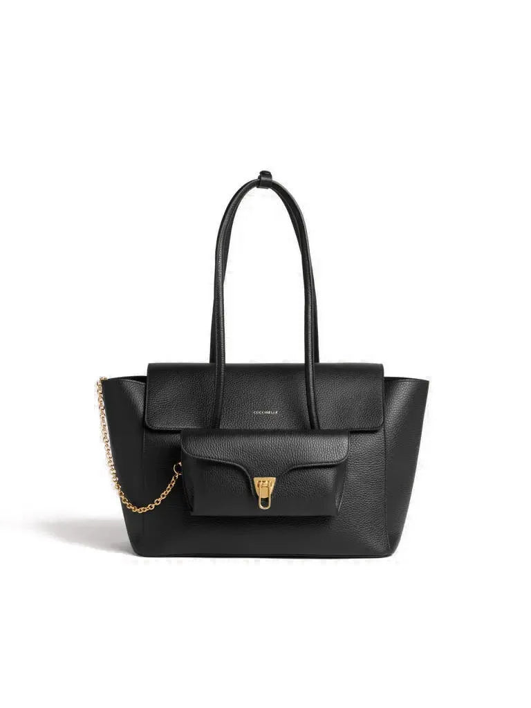 Schultertasche aus Leder