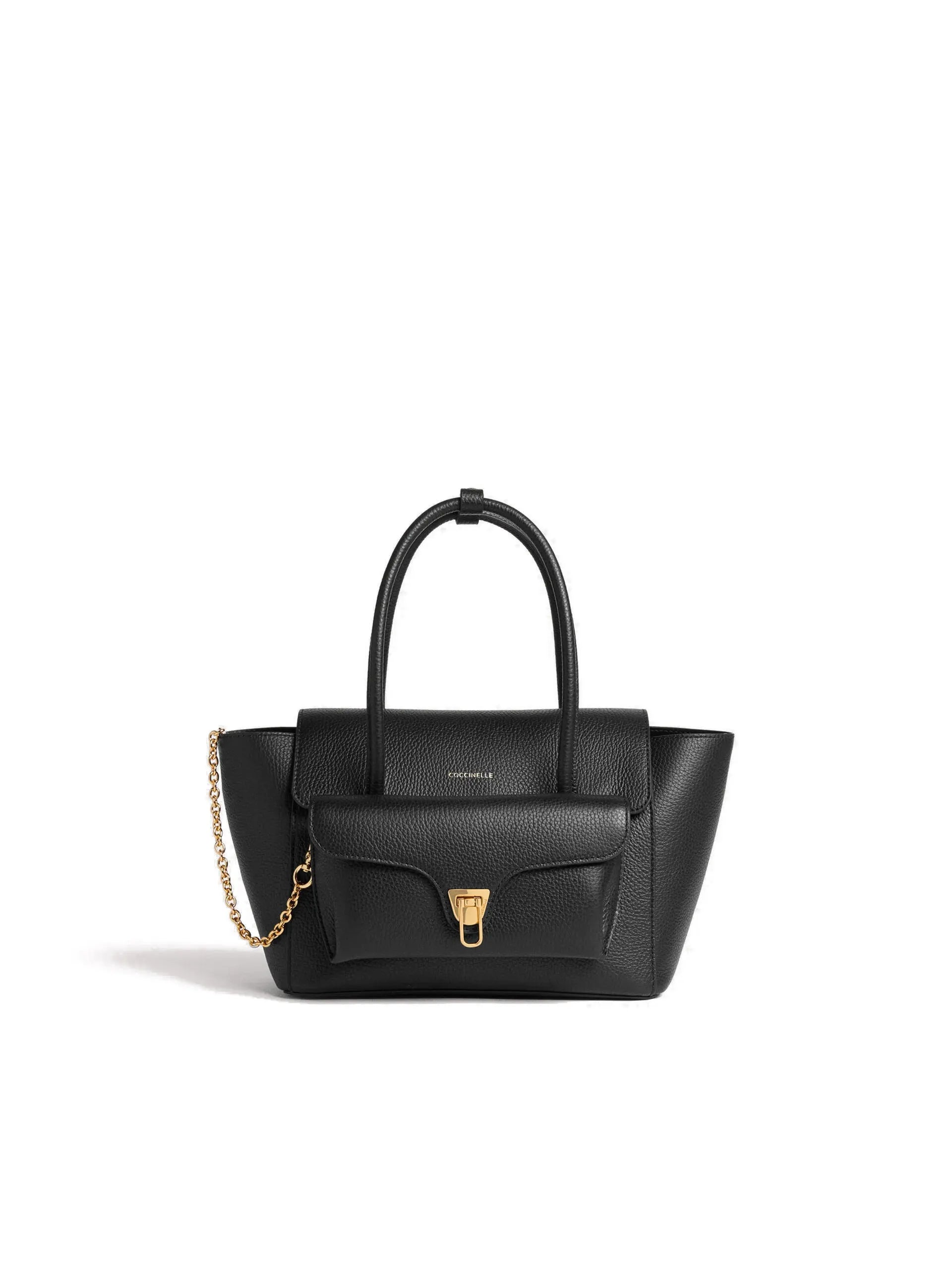 Schultertasche aus Leder