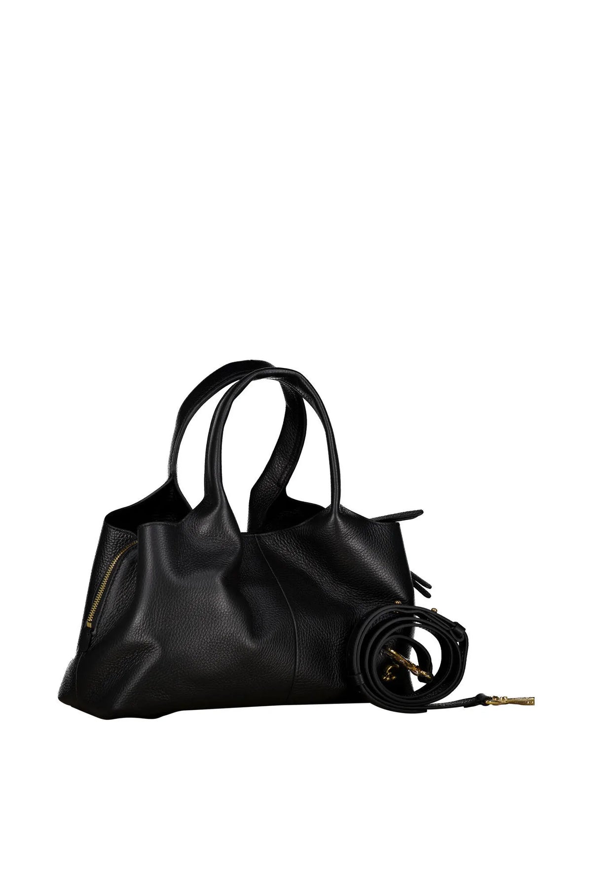 Schultertasche aus Leder