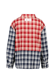 Flanellbluse kariert