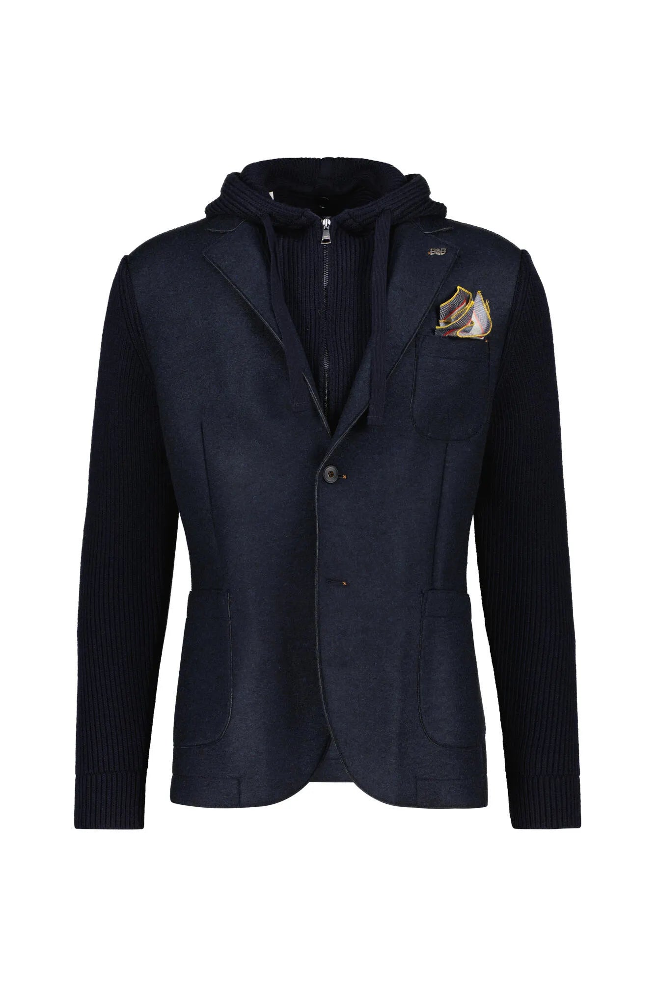 Strickjacke SMITH in Sakko-Optik