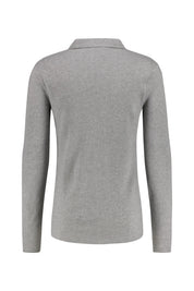 Strick-Poloshirt TONIN aus Baumwollmix