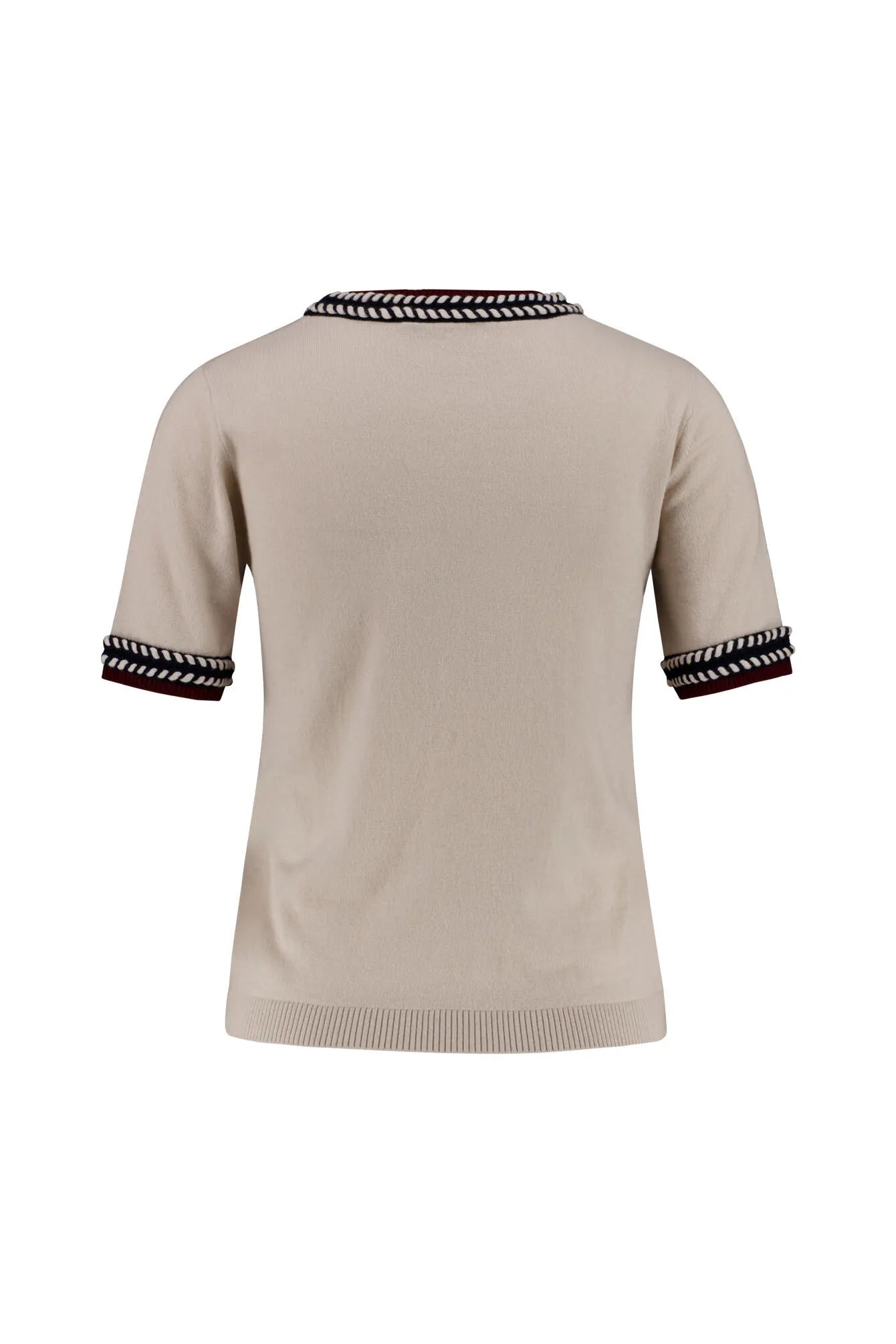 Strick-T-Shirt aus Wolle