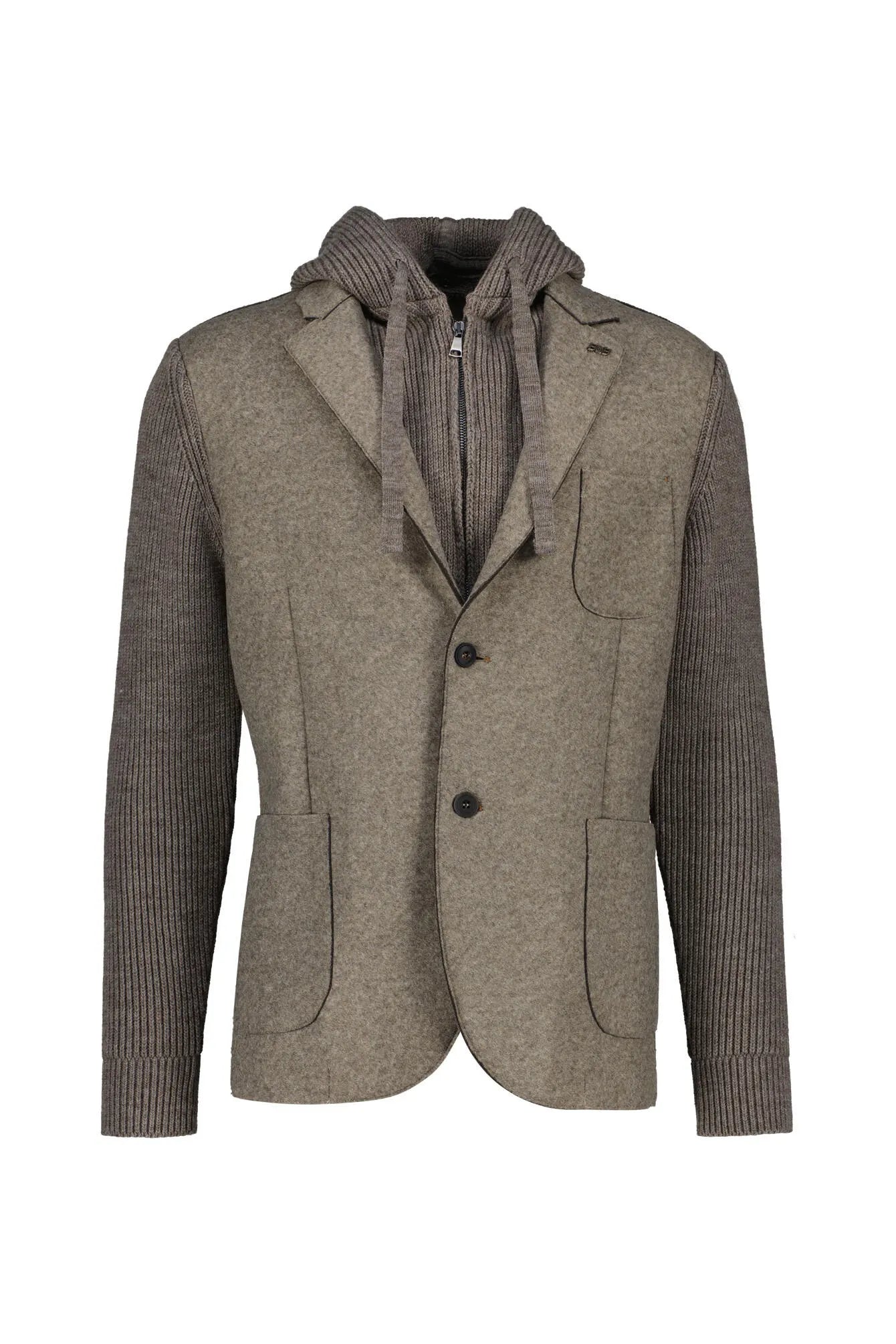 Strickjacke SMITH in Sakko-Optik