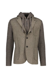 Strickjacke SMITH in Sakko-Optik