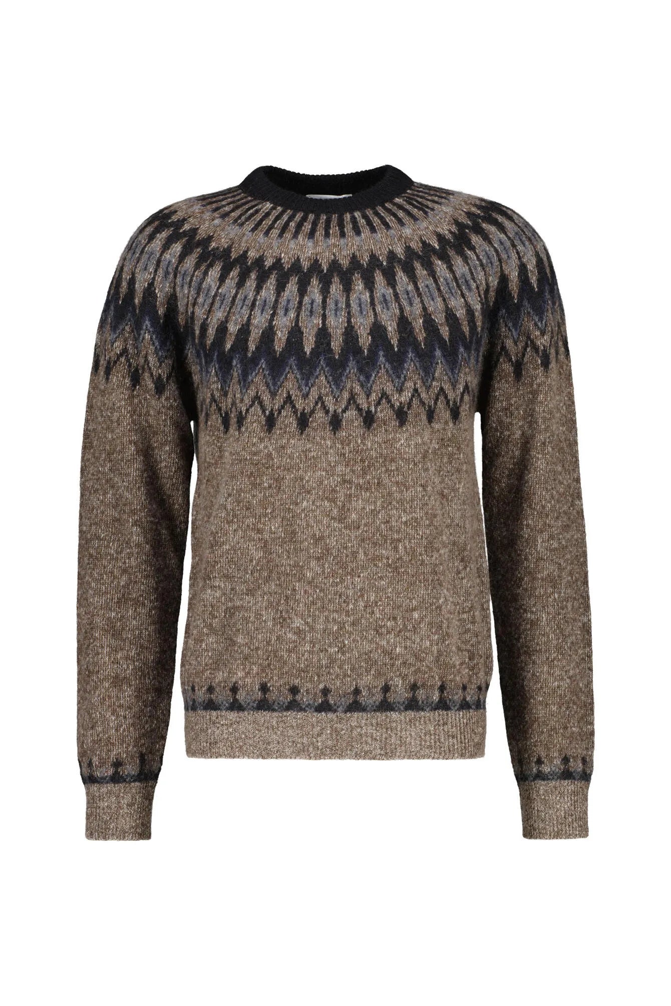 Strickpullover aus Alpaka-Wollmix