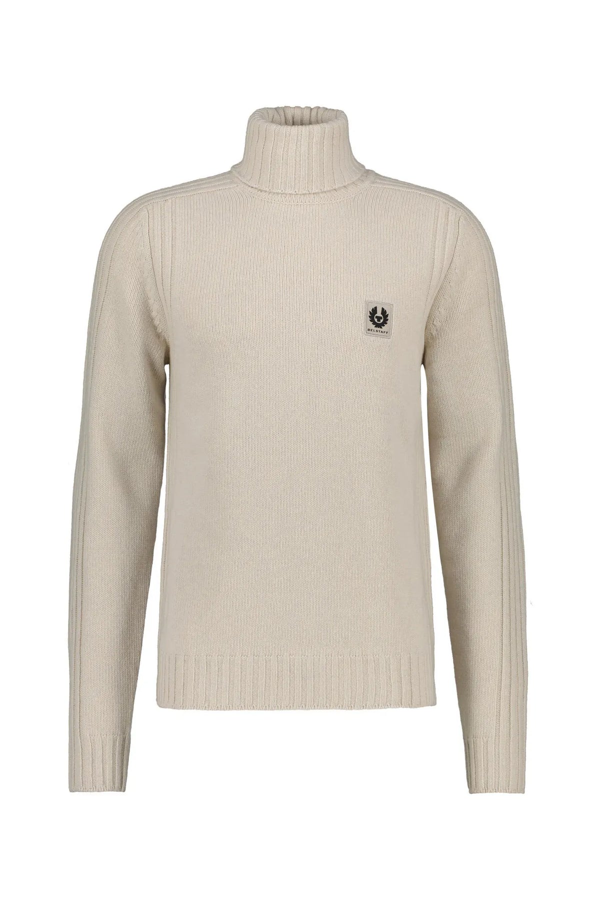 Strickpullover mit Rollkragen