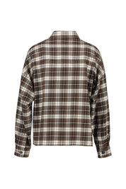 Bluse aus Schurwollmix