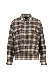 Bluse aus Schurwollmix