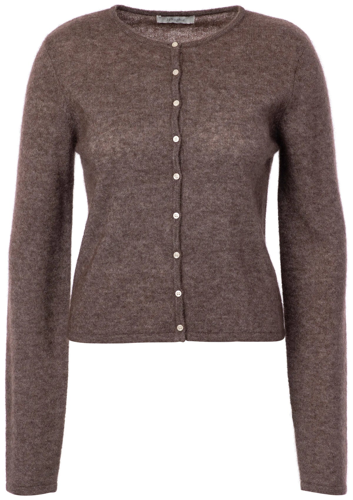 Strick-Cardigan aus Wollmix