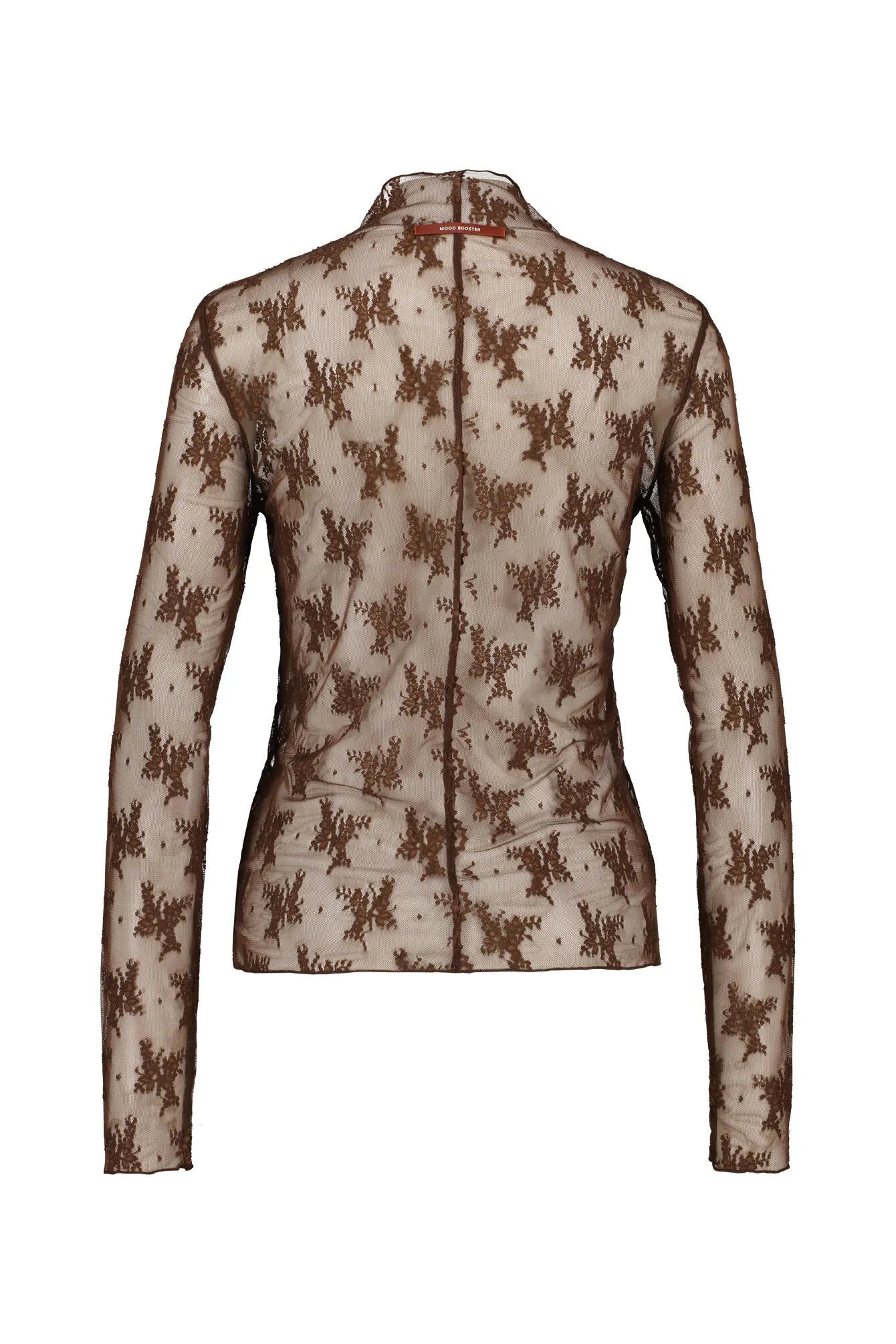 Langarmshirt mit Mesh-Optik