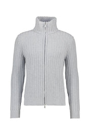 Strickjacke aus Schurwollmix