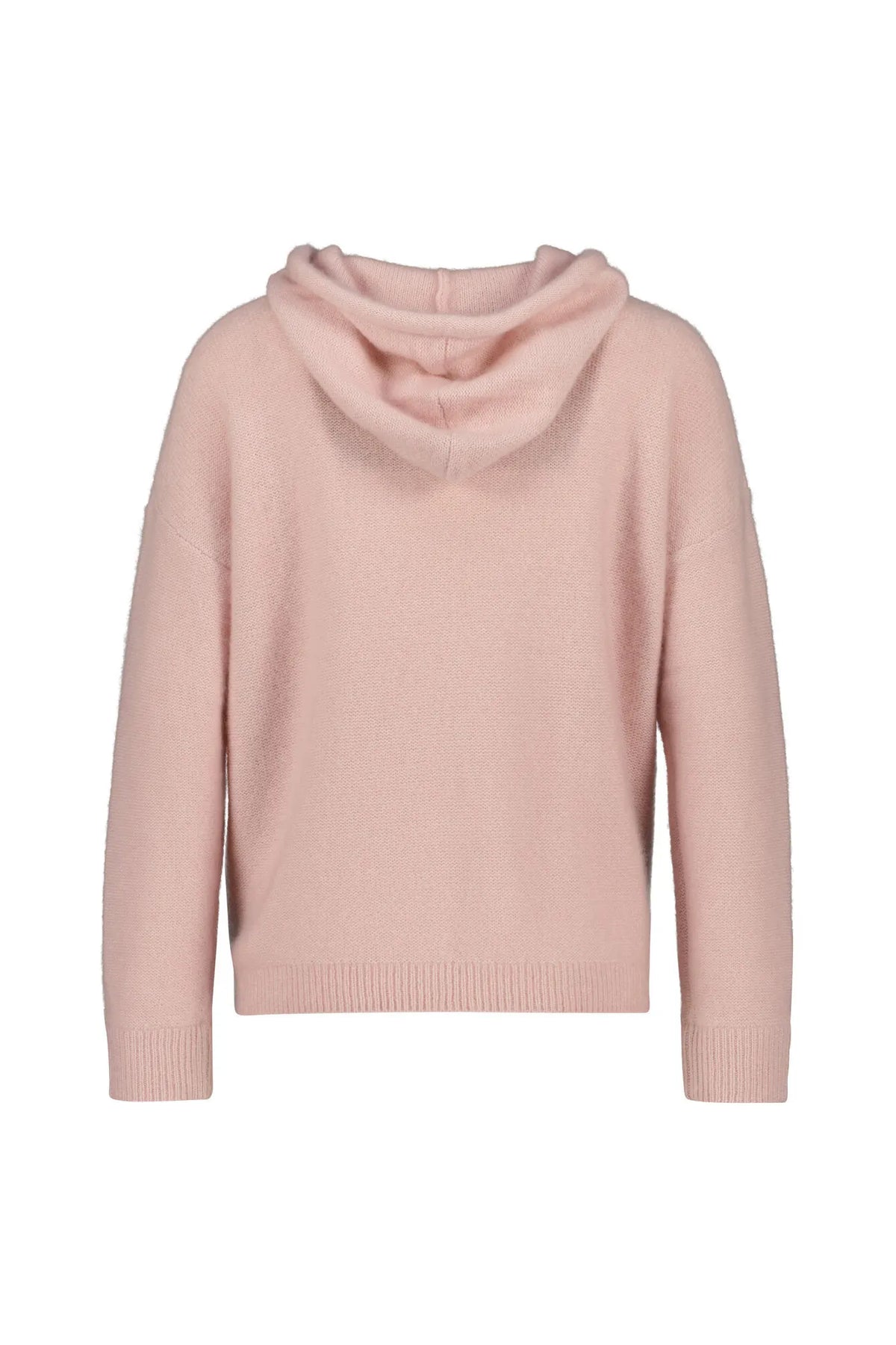Strickpullover mit Kapuze
