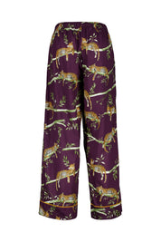 Schlafhose mit Leoparden-Muster