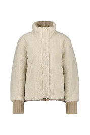Webpelzjacke in Teddy-Optik