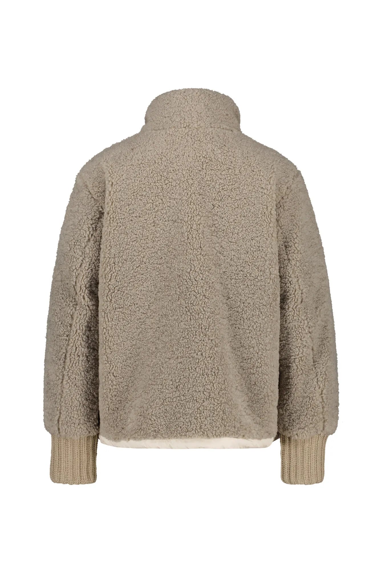Webpelzjacke in Teddy-Optik
