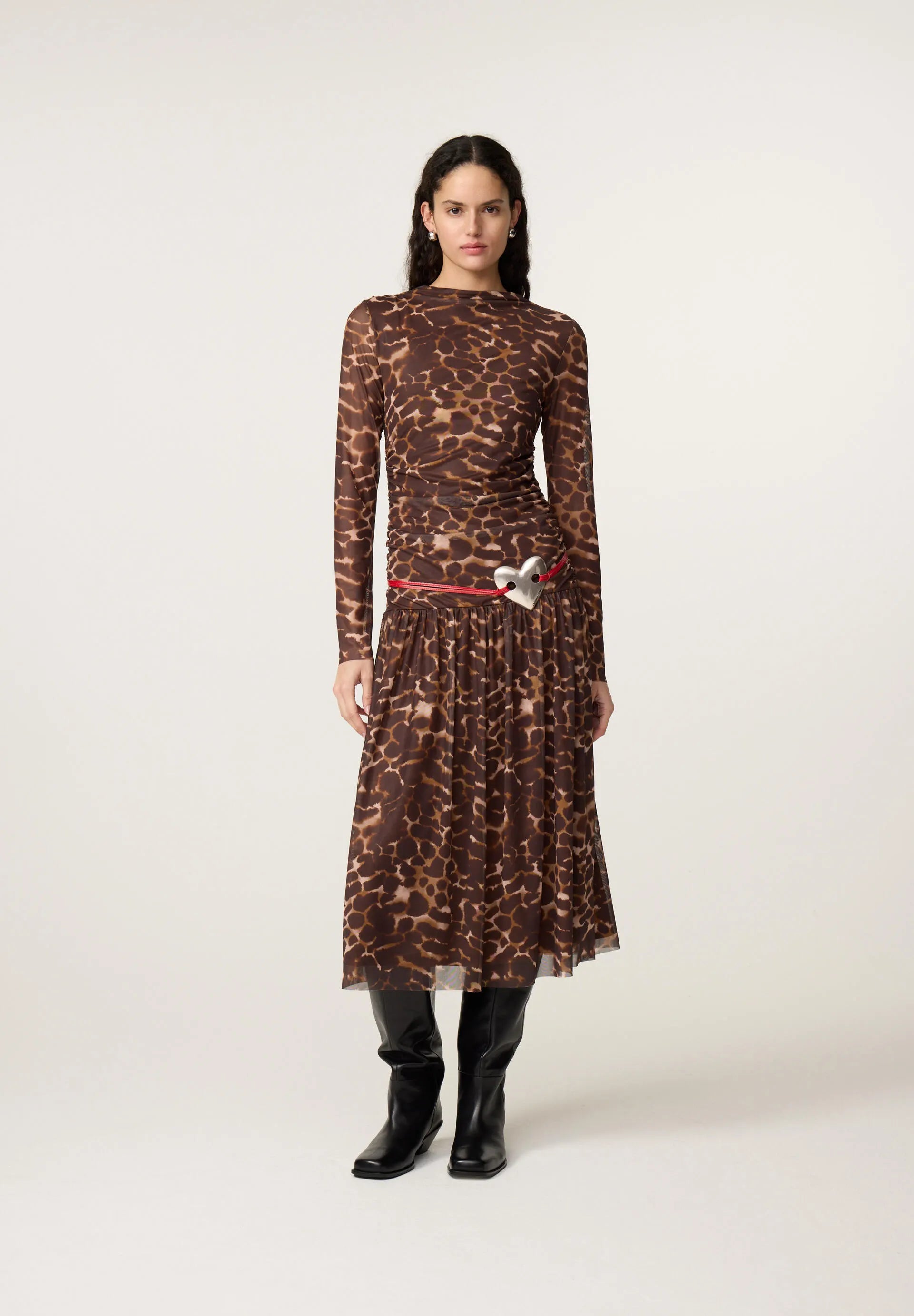 Mesh-Kleid Bello