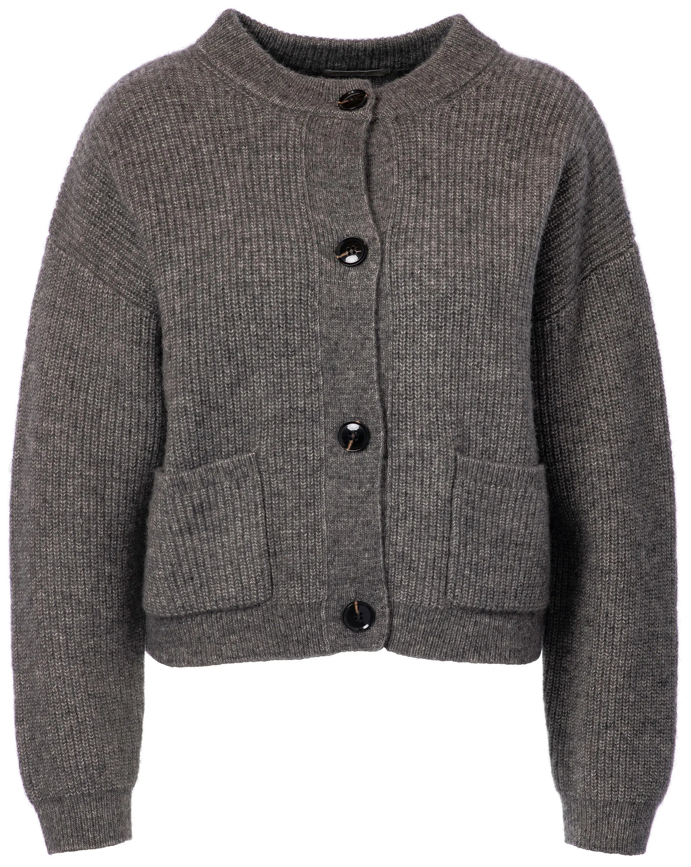 Strick-Cardigan aus Wollmix