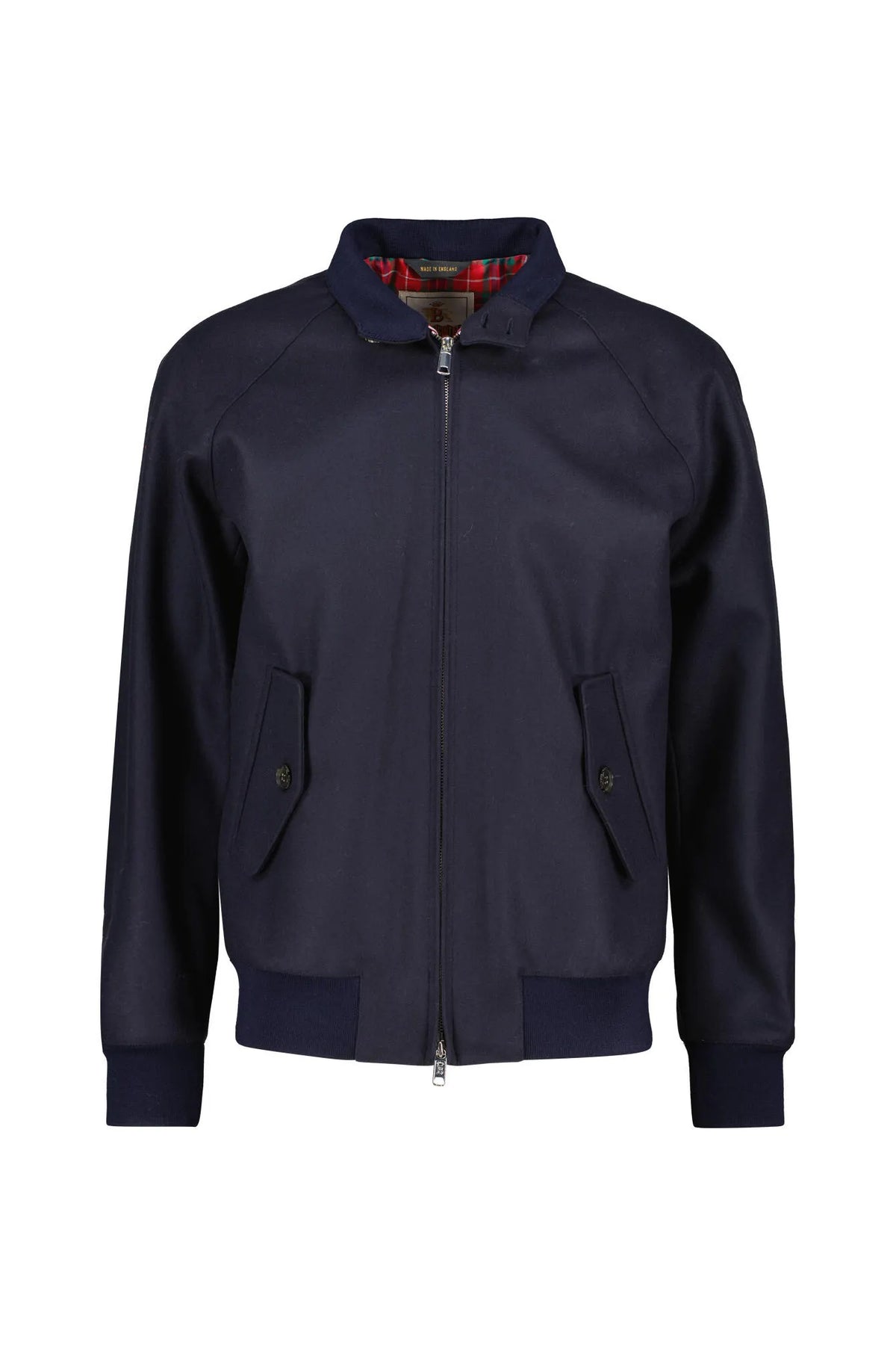 Wolljacke mit Stehkragen