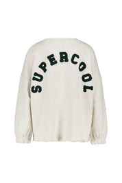 Sweatshirt aus Baumwollmix