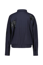 Bluse aus Baumwollmix