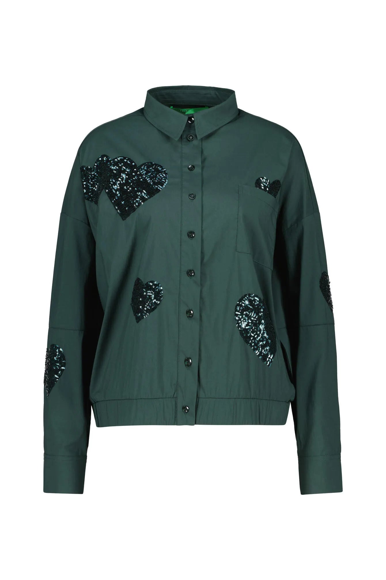 Bluse aus Baumwollmix