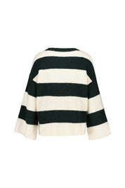 Strickpullover gestreift