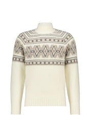 Strickpullover aus Schurwollmix