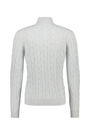 Strickpullover aus Schurwollmix
