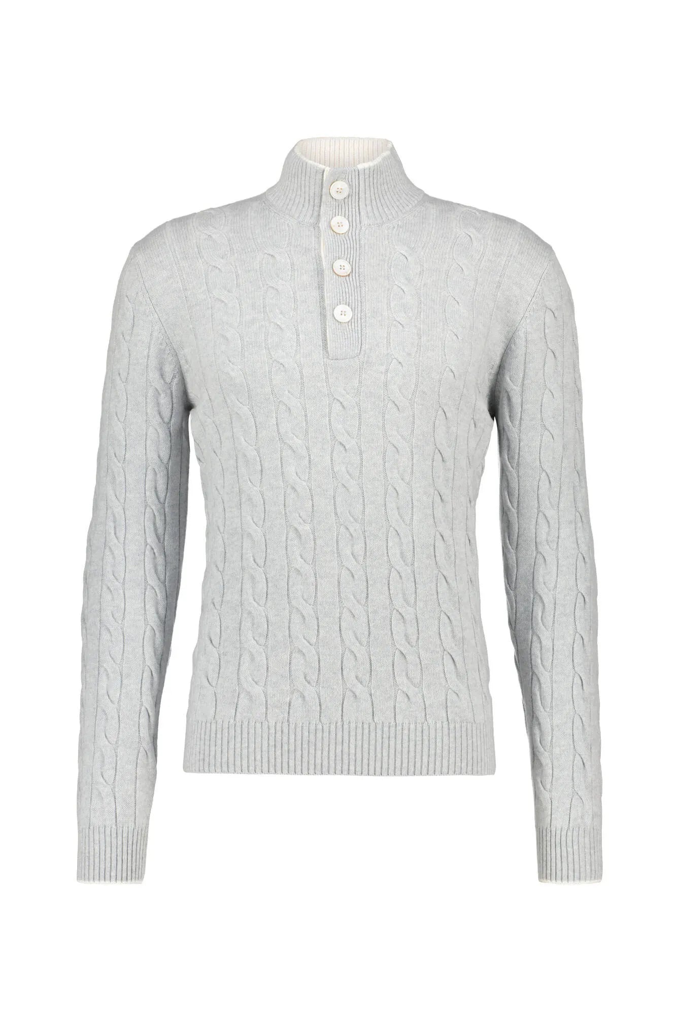 Strickpullover aus Schurwollmix