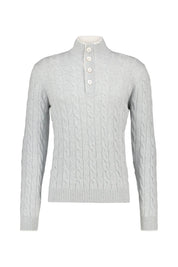 Strickpullover aus Schurwollmix