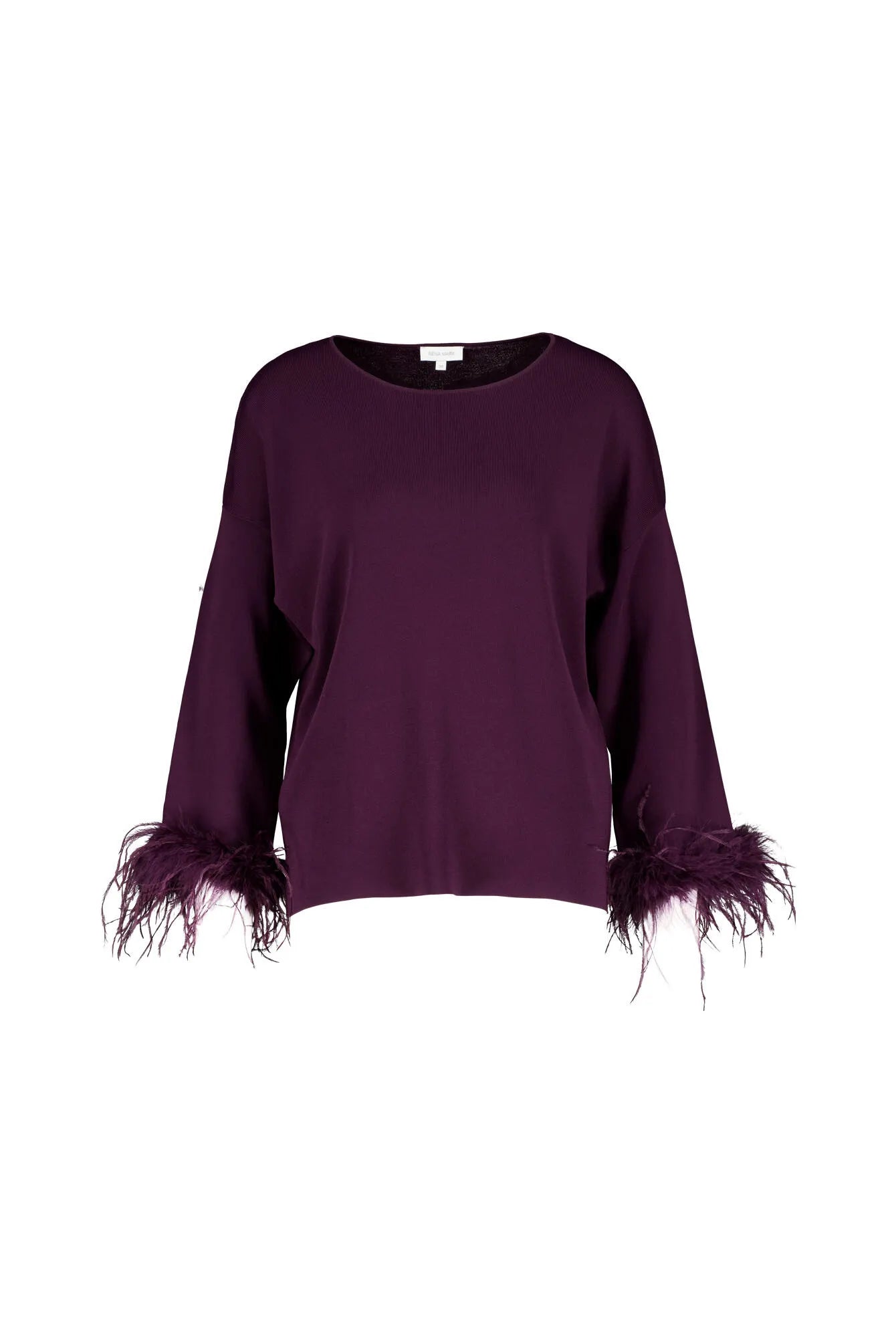 Langarmshirt aus Viskosemix