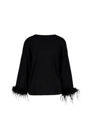 Langarmshirt aus Viskosemix