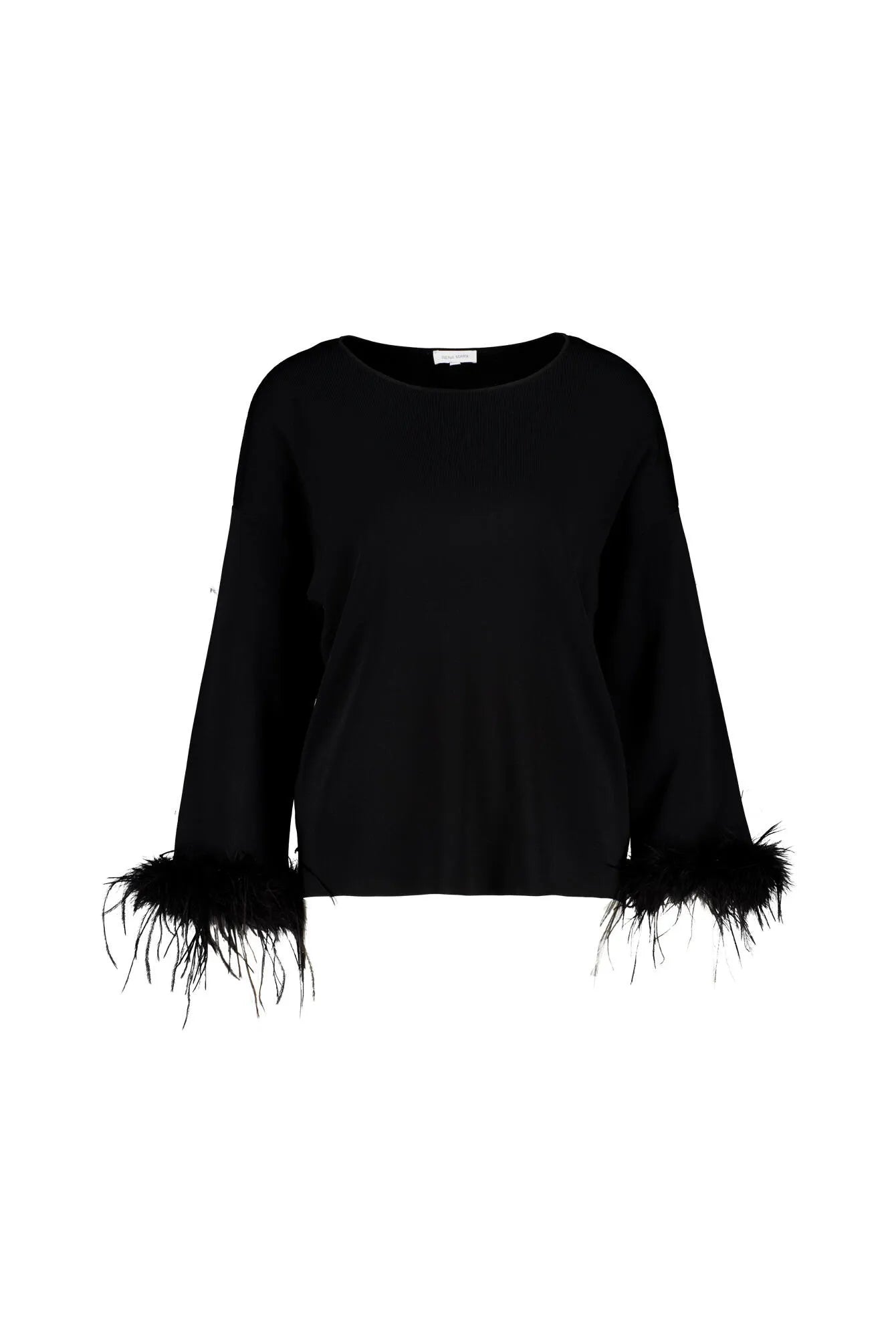 Langarmshirt aus Viskosemix