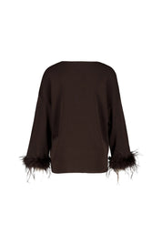 Langarmshirt aus Viskosemix