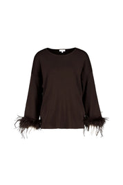 Langarmshirt aus Viskosemix