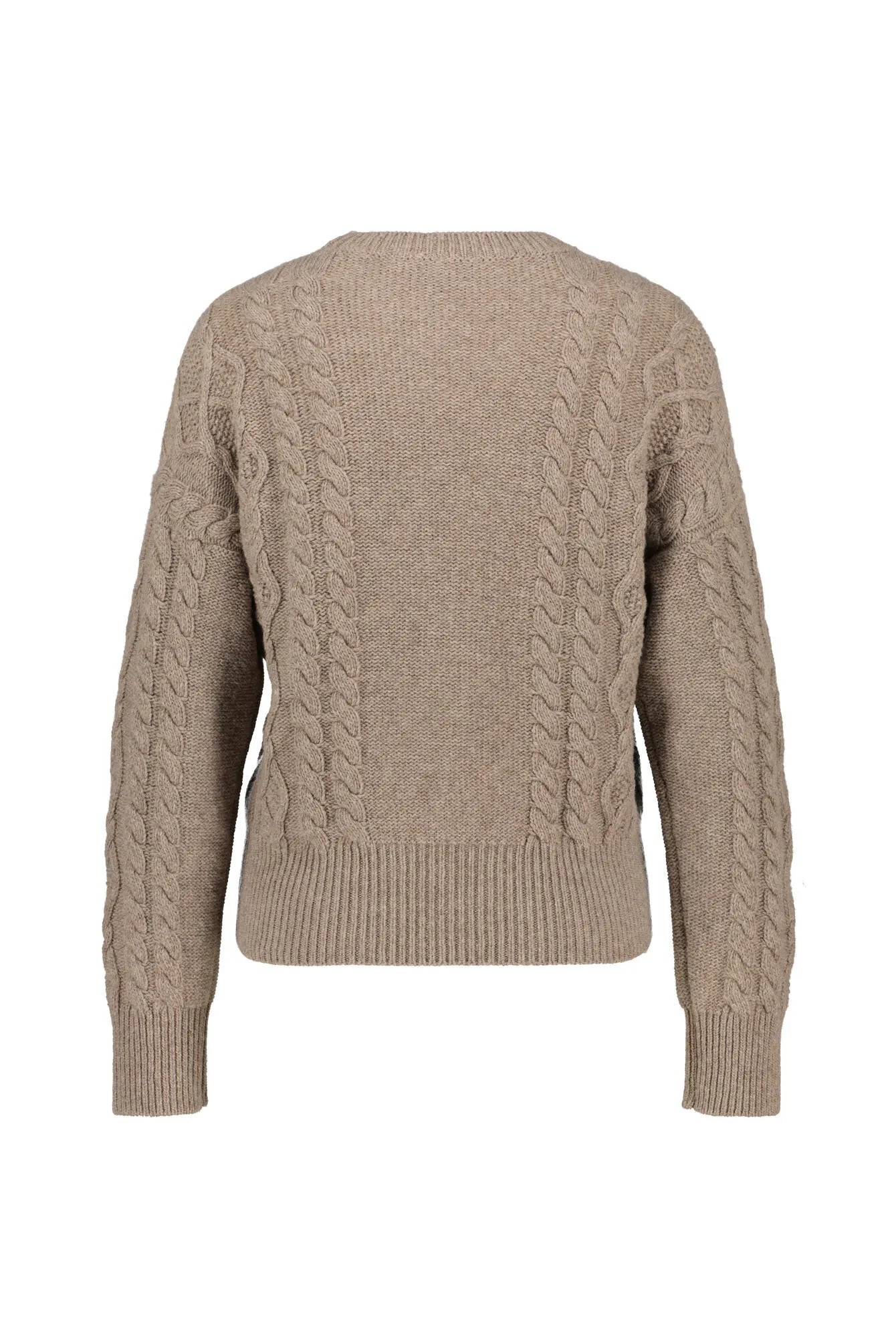 Strickpullover aus Schurwolle