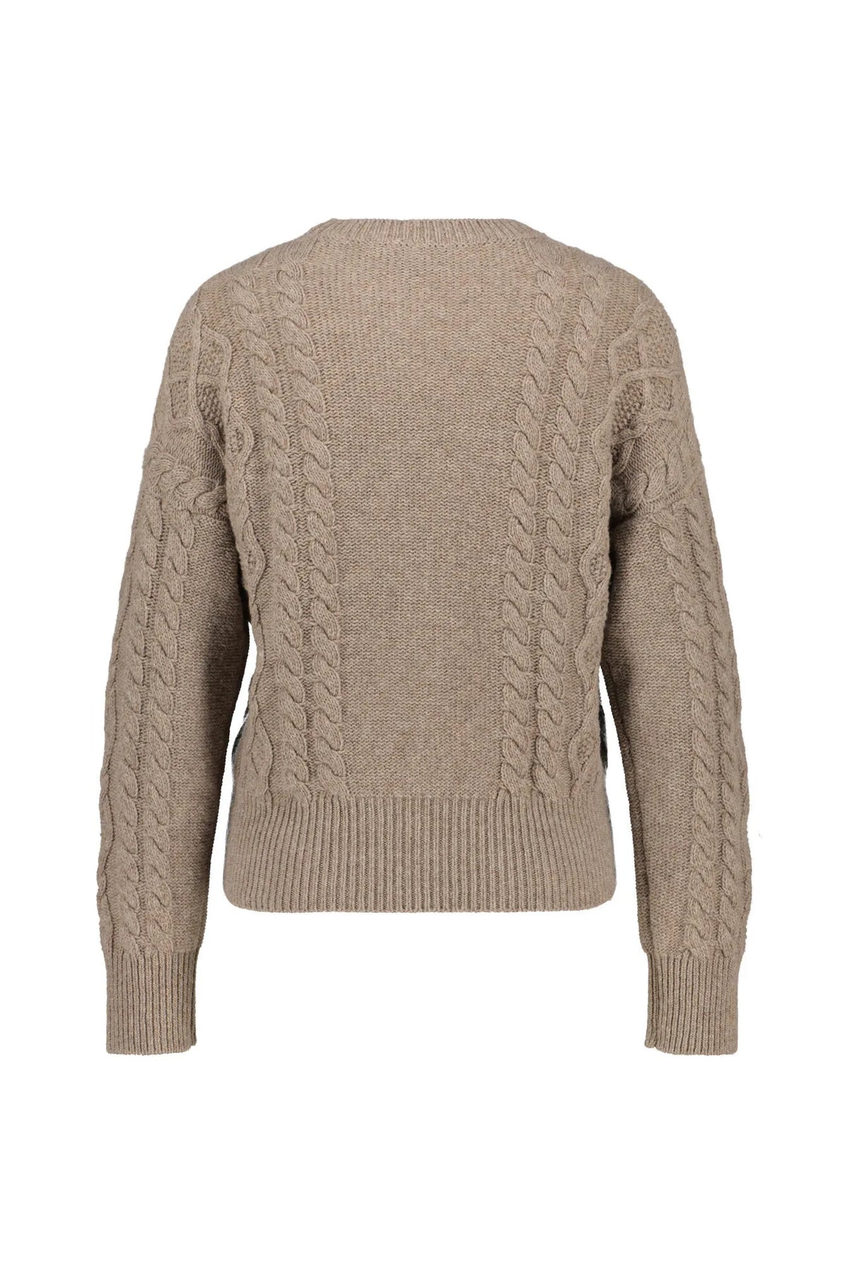 Strickpullover aus Schurwolle