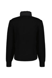 Daunen-Hybridjacke mit Stehkragen