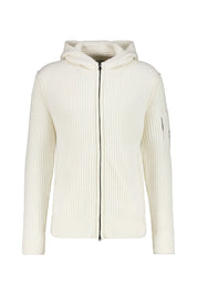 Strickjacke mit Kapuze