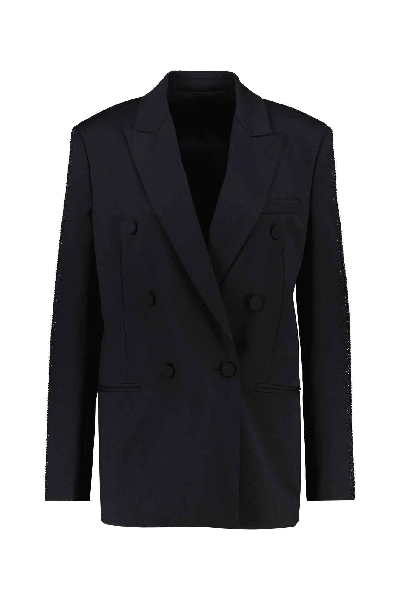 Blazer mit Strass-Details